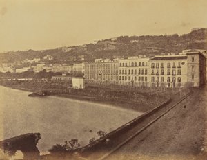 Neapol, z naszego okna w Hotel des Etrangers