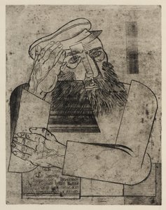 Ein Jude, ok. 1926 (akwaforta)