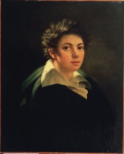 "Autoportret" Obraz Janosa Rombauera (1782-1849) 1813 Państwowe Muzeum Sztuk Pięknych im. A. Puszkina, Moskwa autorstwa Janos Rombauer