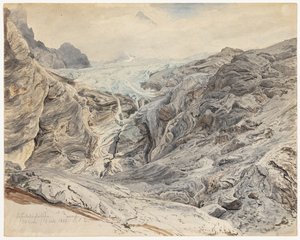 Rosenlaui Gletscher autorstwa Janus La Cour