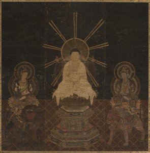 Triada Siakjamuniego autorstwa Japan, Kamakura period