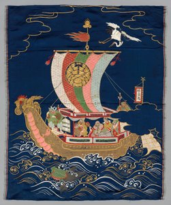 Haftowana Fukusa autorstwa Japan, late 19th early 20th century