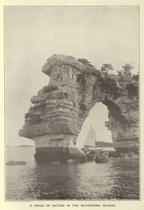 Wybryk natury na Wyspach Matsushima autorstwa Japanese Photographer