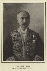 Udzuru Kuta, Minister Instrukcji Publicznej autorstwa Japanese Photographer