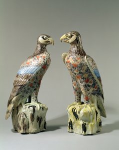 Para orłów Arita, 1695 (porcelana)