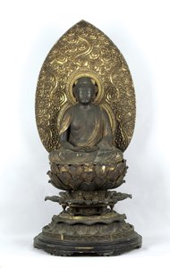 Budda Amida (drewno)