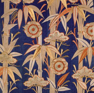 Obrus na ołtarz świątyni buddyjskiej, okres Edo (1600-1868) 1805 (jedwab) autorstwa Japanese School