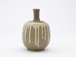 Butelka handlowa na wino lecznicze, Tachikui, prefektura Hyogo, era Meiji, koniec XIX wieku (ceramika) autorstwa Japanese School