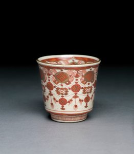 Puchar, Prowincja Kaga, Era Meiji (porcelana)