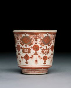 Puchar, Prowincja Kaga, Era Meiji (porcelana)