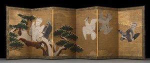 Orły i sosna autorstwa Japanese School