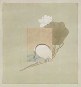 Capa para Presente, Período Meiji (1868-1912) (seda pintada com fios bordados) polimento autorstwa Japanese School