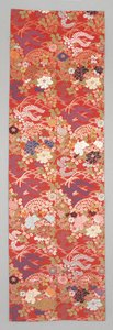 Fragment Obi autorstwa Japanese School