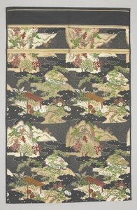 Fragment Obi autorstwa Japanese School