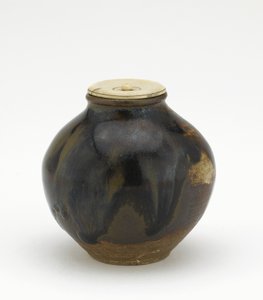 Pojemnik na herbatę, kształt bunrin, okres Edo (ceramiczny) autorstwa Japanese School