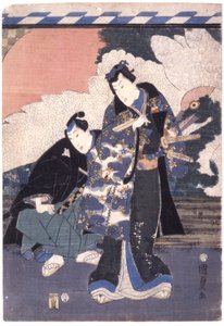 Unchited (Segawa Kikunojo V/Shinzo Funahashi) autorstwa Japanese School