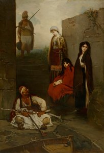 Więźniowie (w niewoli czarnogórskie kobiety), 1870