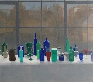 Autumn Arrangement, 2020 (olej na płótnie) autorstwa Jason Line