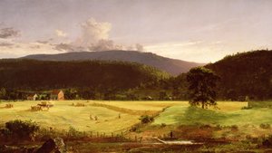 Góry Bareford, West Milford, New Jersey, 1850 autorstwa Jasper Francis Cropsey