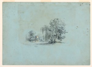Scena wiejska autorstwa Jasper Francis Cropsey