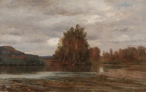 Szary dzień na Ezopusie, 1882. autorstwa Jasper Francis Cropsey