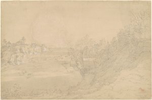Młyn Jamesa McCullougha autorstwa Jasper Francis Cropsey