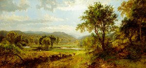 Rzeka Tartak, autorstwa Jasper Francis Cropsey