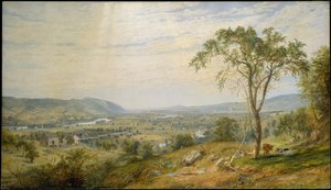 Dolina Wyoming autorstwa Jasper Francis Cropsey