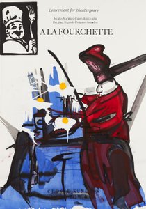 Sunnyside Up, 2015 (mieszane media na papierze akwarelowym zamontowanym na panelu z przepisem na odwrocie) autorstwa Jay Batlle