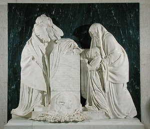 Pomnik w sercu Victora Charpentiera (1732-76) hrabiego d