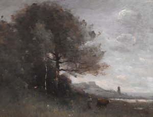 Pamiątka z Włoch autorstwa Jean-Baptiste-Camille Corot