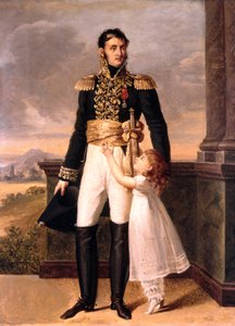 Generał Junot i jego córka Józefina, ok. 1805 (malarstwo) autorstwa Jean Baptiste (attr. to) Isabey