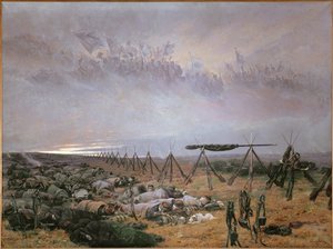 Sen (obraz na płótnie) autorstwa Jean-Baptiste Edouard Detaille