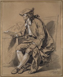 Notariusz: Studium do "Umowy małżeńskiej" autorstwa Jean-Baptiste Greuze