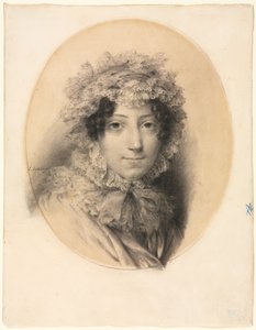 Portret damy autorstwa Jean-Baptiste Isabey
