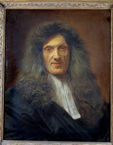 Portret lekarza Ludwika XIV, Raymond Finot (1636-1709) Obraz Jean Baptiste Jouvenet (1644-1717) 1704. Wymiary 0,73 x 0,59 m Luwr, Paryż