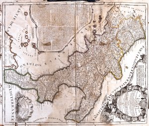 Lacjum, Abruzja, Molise, Apulia, Basilicata, Kalabria, Kampania, Włochy