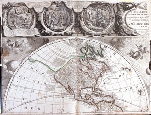 Mapa półkuli północnej