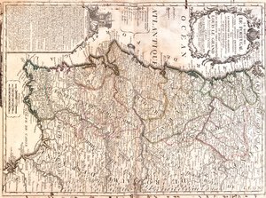 Portugalia autorstwa Jean Baptiste Nolin