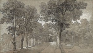 Widok na park w Arcueil