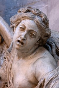 Kościół parafialny Saint-Thomas, Mauzoleum Marszałka Saksonii, detal, Strasburg (zdjęcie) autorstwa Jean Baptiste Pigalle