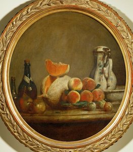 Melon (obraz na płótnie) autorstwa Jean-Baptiste Simeon Chardin