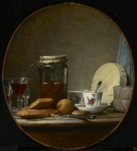 Słoik Moreli autorstwa Jean-Baptiste Simeon Chardin