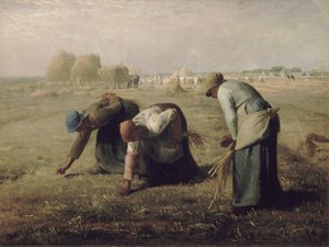 Glaneusy autorstwa Jean-Francois Millet