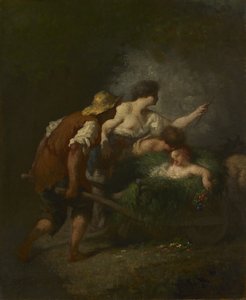 Powrót z pól autorstwa Jean-Francois Millet