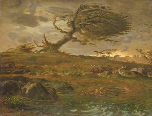 Podmuch wiatru autorstwa Jean Francois Millet