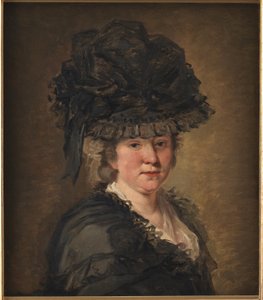 Portret damy autorstwa Jean-Honore Fragonard