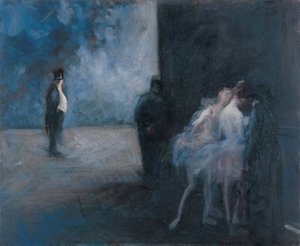 Za kulisami – „Symfonia w błękicie” autorstwa Jean-Louis Forain