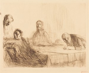 Uczta w Emaus (2. plansza) (The Supper at Emmaus) (second plate)