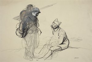 Poilu i Tommy rozmawiają